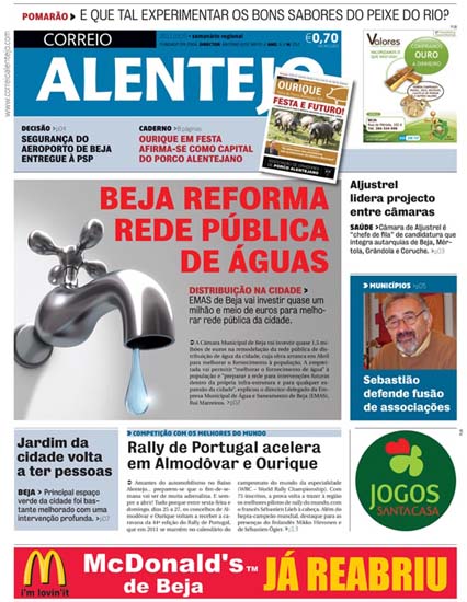 correio alentejo 5 anos