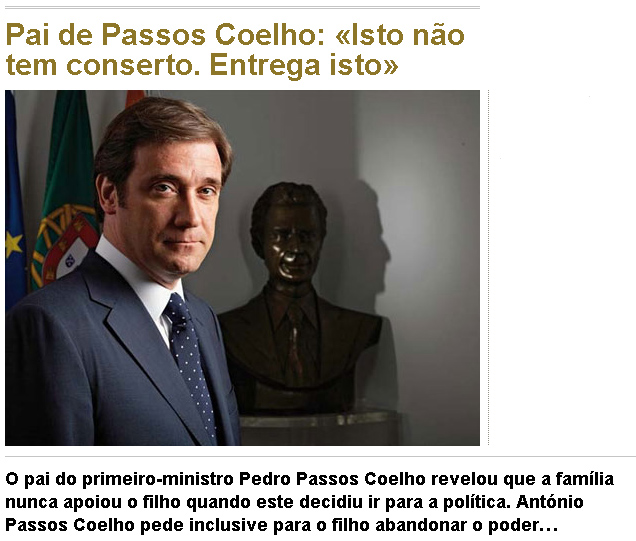 entrevista pai  passos coelho