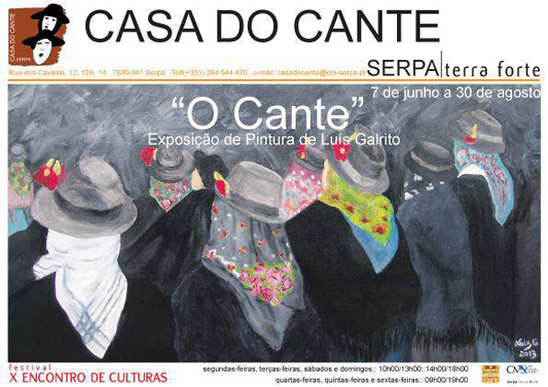 exposição pintura luís galrito