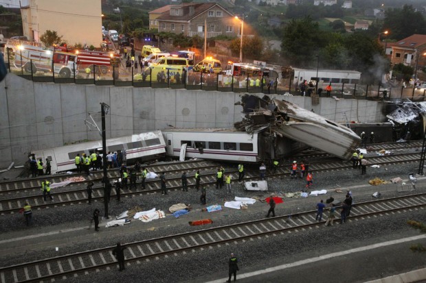 acidente ferroviário espanha