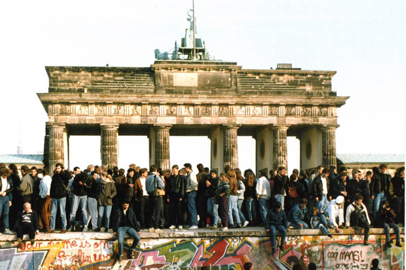 9 novembro 1989 brandenburger Tor