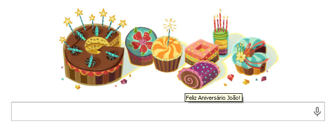 feliz aniv google