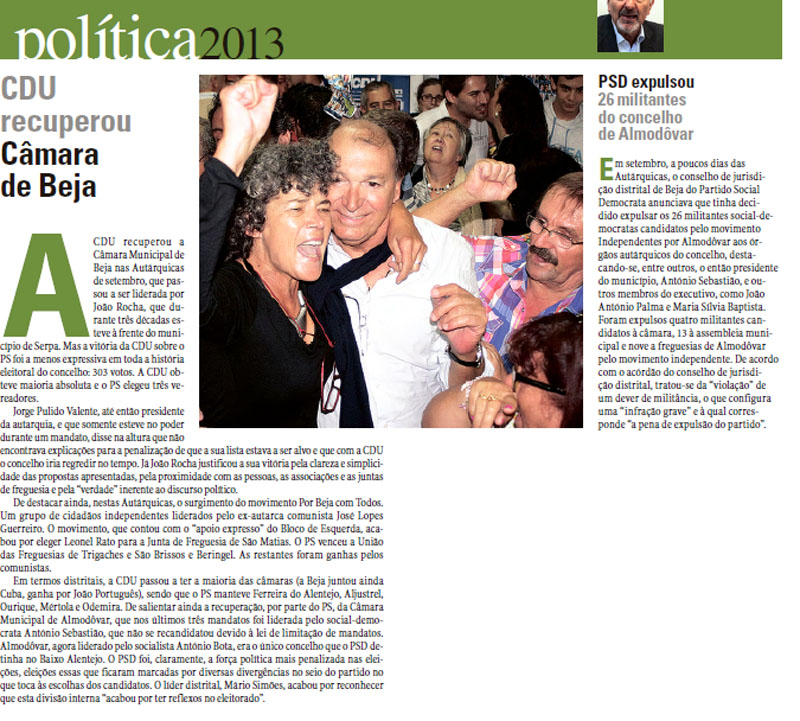 politica 2013 diario alentejo