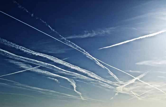 trafego aéreo congestionado